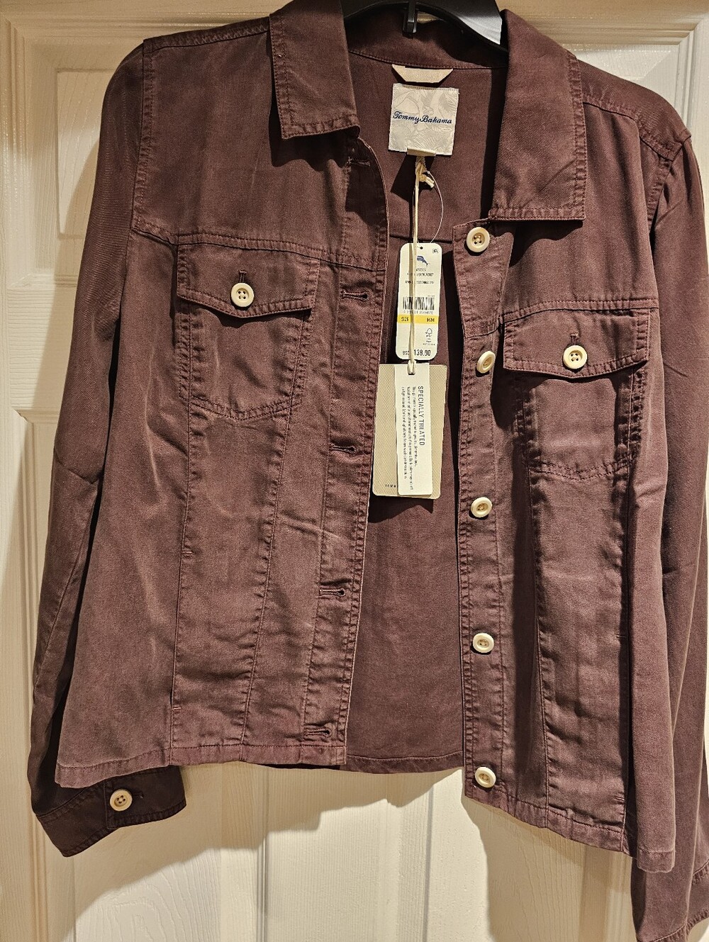 Tommy Bahama Women's Plum Jean Jacket